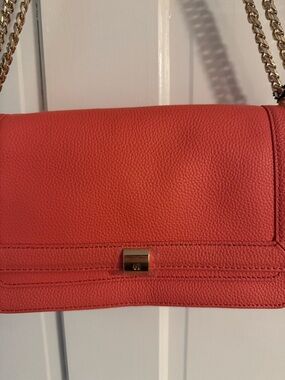 Woman’s Coral Coles Haan Pocketbook- Daniella Chain Shoulder Bag NWT